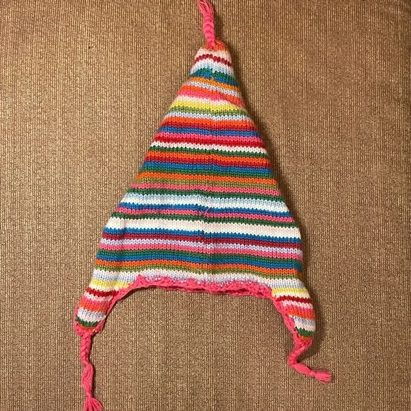 Gap Rainbow Stripe Winter Cap - Picture 2 of 4